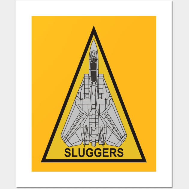 F14 Tomcat - VF103 Sluggers Wall Art by MBK